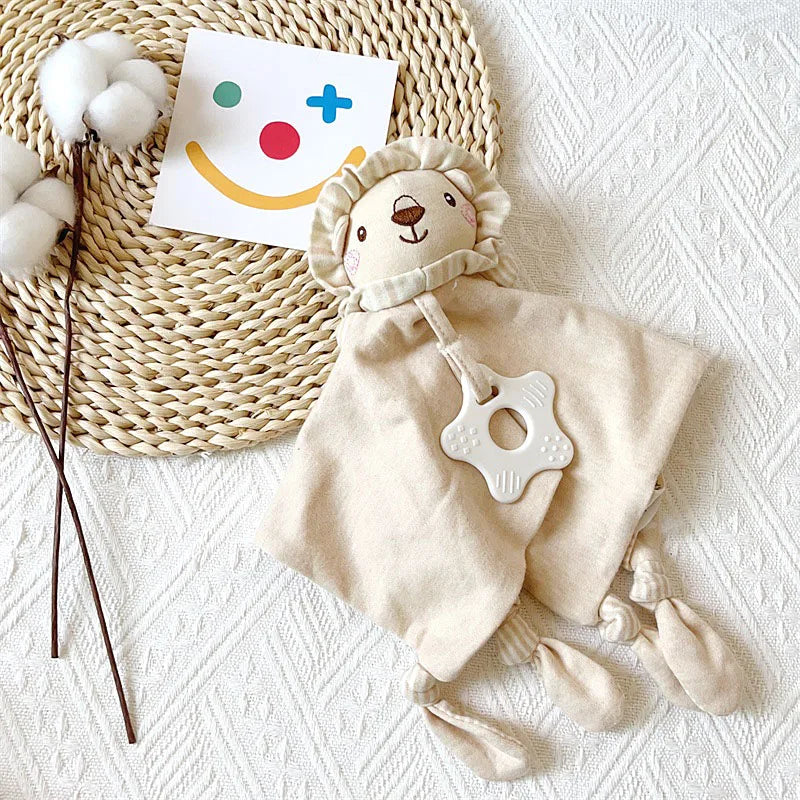 Cuddly Elephant Baby Comforter with Teether & Rattle