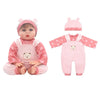 Adorable Jumpsuit Set for 20-22 Inch Reborn Dolls