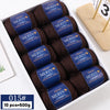 A box of YEDAN MERINO worsted wool thread yarn balls for knitting projects