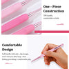 Pink Aluminum Crochet Hook Set – 9 Sizes (2.5–6.0mm)