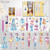 Magnetic Princess Dress-Up Play Set for Creative Girls
