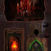 Haunted Halloween Book Nook DIY Kit with LED Lighting