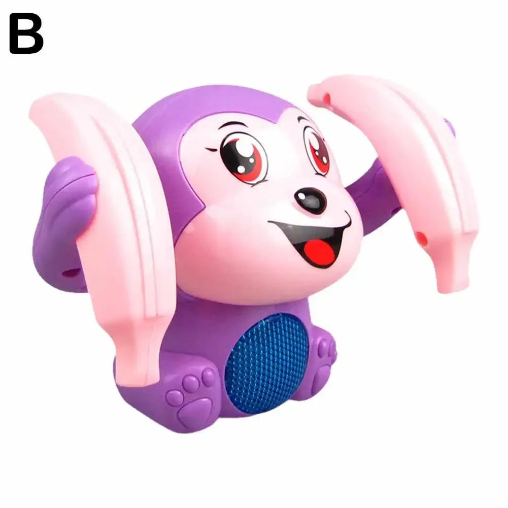 Tumbling Monkey Toy with Music, Lights & Sensor Actions