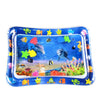 Inflatable Tummy Time Water Play Mat with Floating Fish
