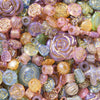 Mixed Classical Acrylic Spacer Beads for DIY Jewelry Making