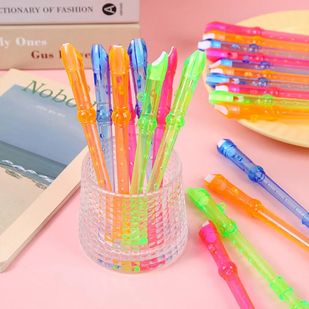 Colorful Six-Hole Recorder Flute for Kids Party Favors