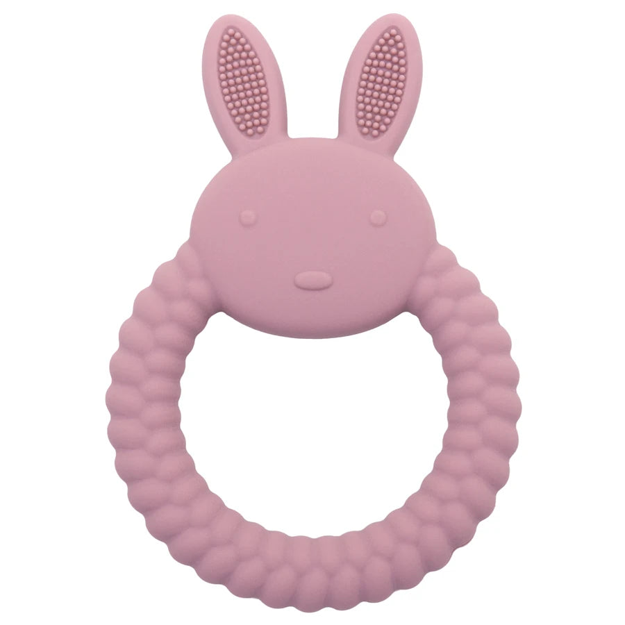 Cartoon Rabbit Silicone Baby Teether