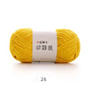 Soft Chenille Yarn for Knitting & Crochet - 50g Ball