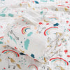 4-Layer Cotton Gauze Baby Swaddle & Bath Towel