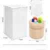 Wooden Montessori Color Sorting Toy for Toddlers