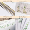 Various views of a pregnancy journey memory book featuring double coil binding, enclosure protection, built-in pocket pages, 