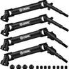 Heavy-Duty Steel Driveshaft Set for 1/10 RC Trucks