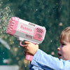 Electric Automatic Bubble Gun with 40 Holes