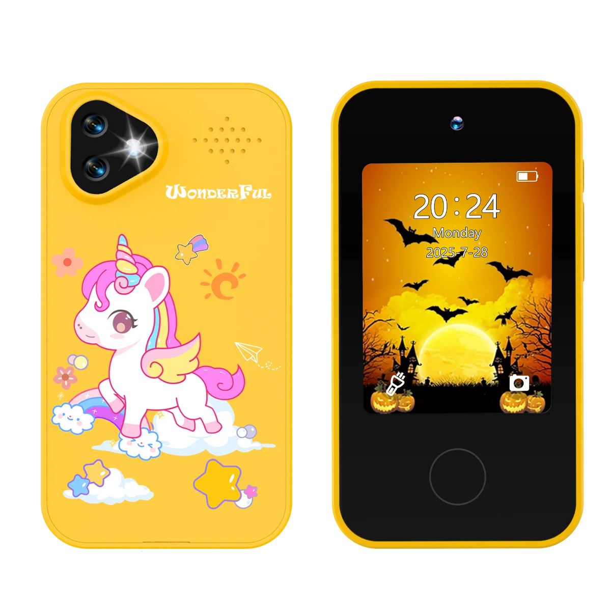 Kids Smart Phone Toy with Dual Cameras and Educational Games