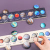 Montessori Wooden Solar System Puzzle for Kids