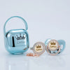 Personalized Rhinestone Pacifier & Clip Gift Set with Box