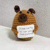 Crochet Dumpster Fire Decorative Doll