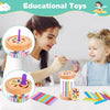 Wooden Color Sorting Toy for Toddlers – Montessori Fine Motor Skills Game