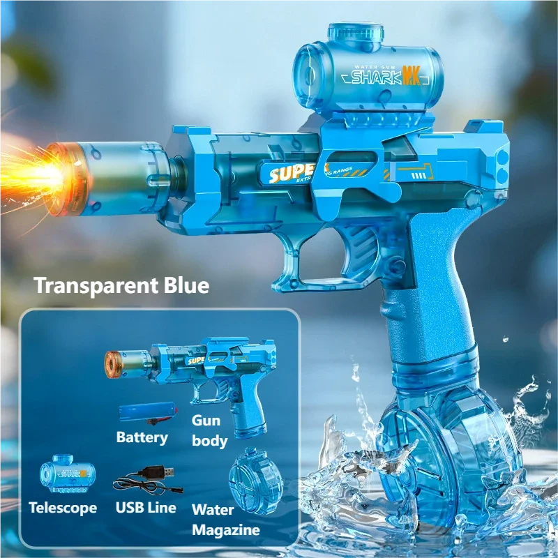 Automatic Electric Water Gun for Outdoor Fun