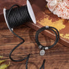 Braided PU Leather Cord for Jewelry Making and DIY Crafts
