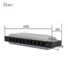 10-Hole 20-Tone Harmonica in C Key