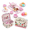 Kids Pretend Play Tea Set with Accessories