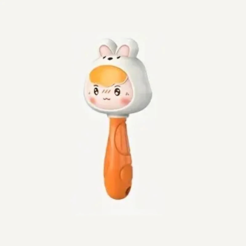 Cartoon Animal Rattle Handbell for Baby Sensory Development