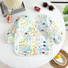 Waterproof Long Sleeve Baby Bib with Full Sleeve Protection