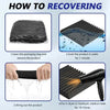 50-Pack Acoustic Foam Panels for Soundproofing and Studio Treatment