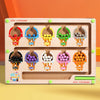Magnetic Color Sorting Maze Board – Montessori Wooden Toy for Counting & Fine Motor Skills