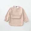 Waterproof Long-Sleeve Art Smock Bib for Toddlers