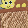 Animal-Themed Sensory Mat with 8 Textured Felt Touch Boards