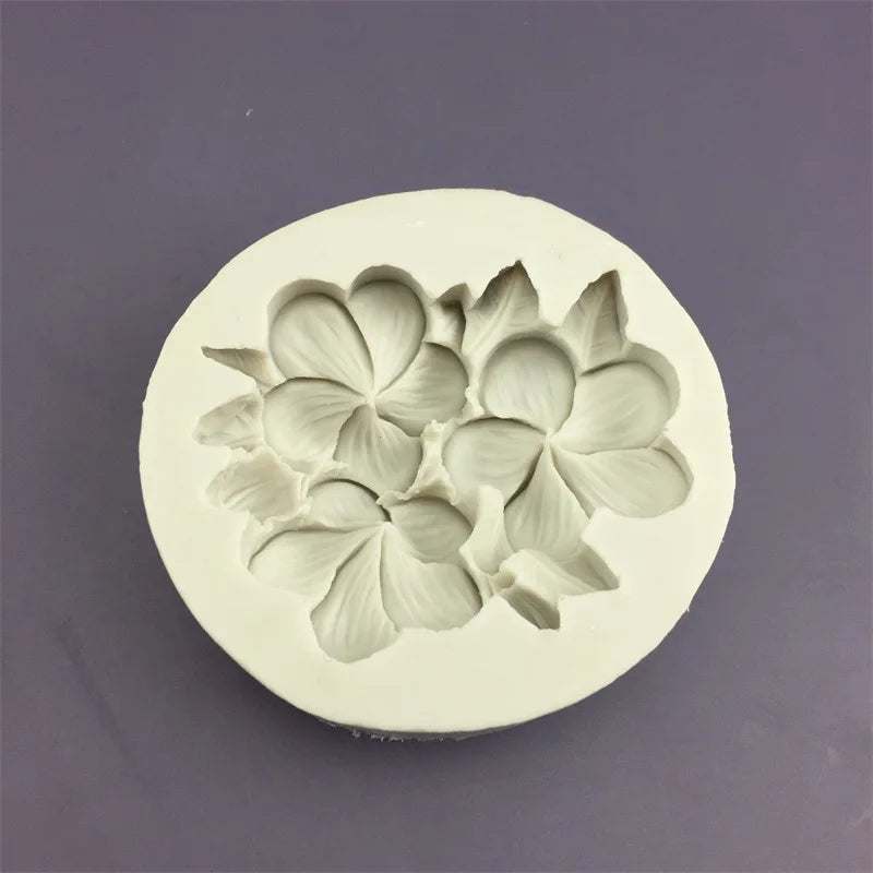 3D Flower Silicone Mold for Baking, Fondant, and Soap Making