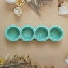 Floral Silicone Soap Mold Set for DIY Crafting