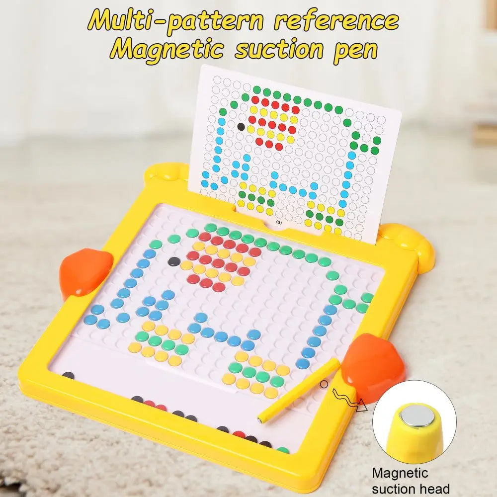Magnetic Drawing Board for Kids – Reusable Doodle Pad with Chunky Pen