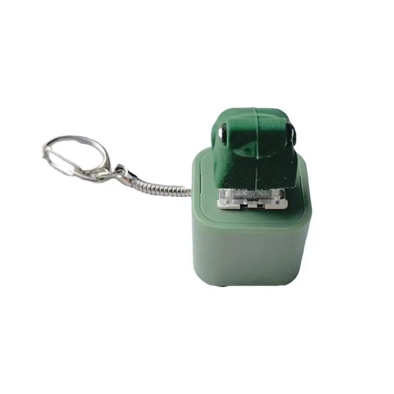 Frog Clicker Keychain with LED Light and Sound