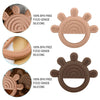 BPA-Free Silicone Baby Teether Ring