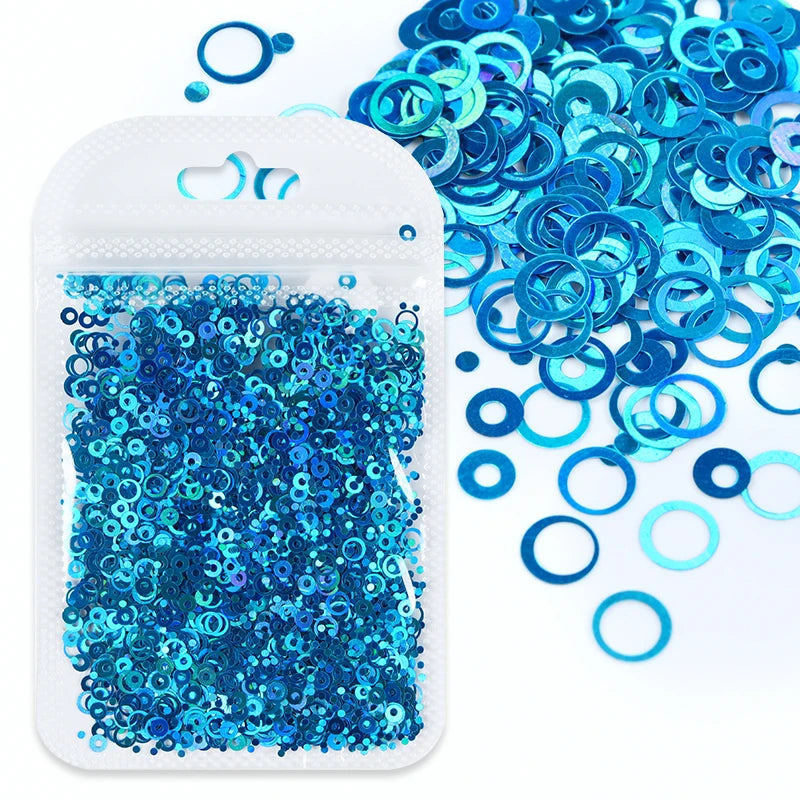 Shimmering Star Resin Sequins for DIY Crafts