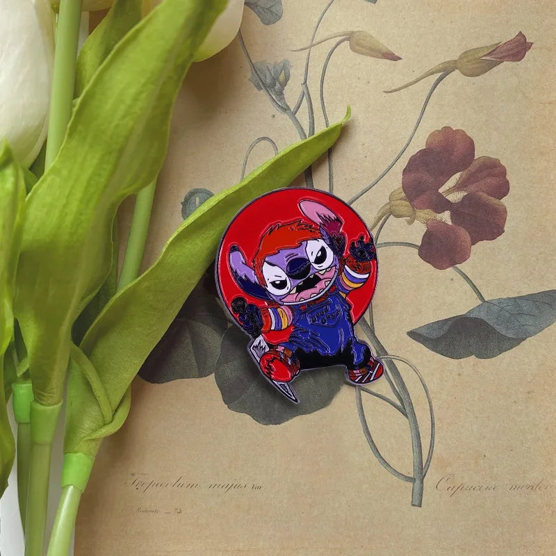 Chucky Horror Movie Enamel Pin