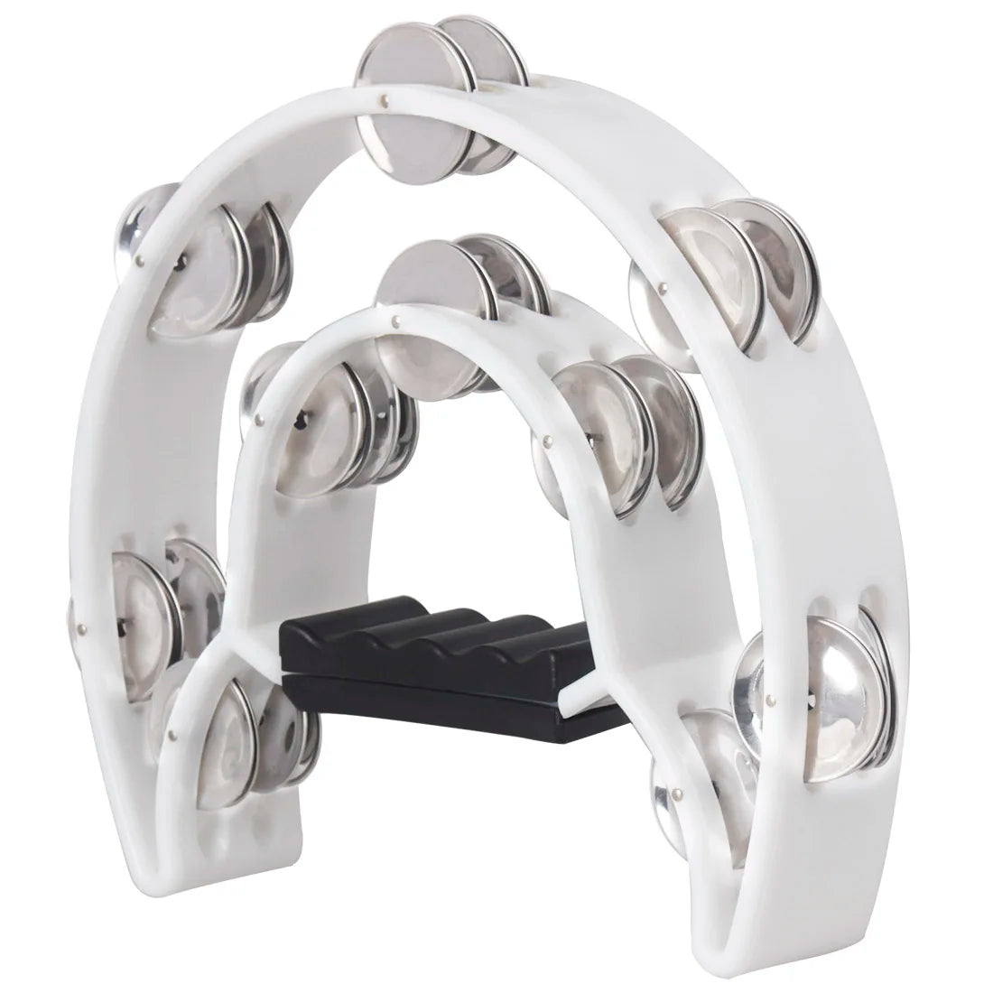 Cloche de percussion à double couche blanche avec multiples sonnettes accordables