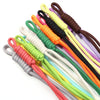 Colorful Braided Nylon Lanyard Keychains for DIY Projects