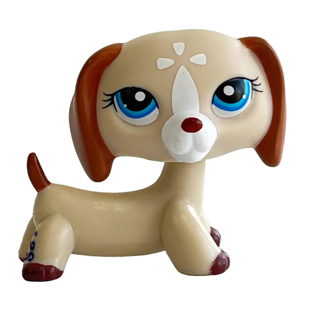 Sammler-Kittenfigur mit hellem Tanfell, braunen Ohrn und blauen Augen.