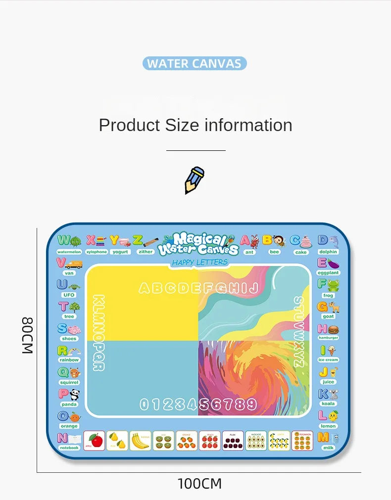 Reusable Water Drawing Mat for Kids
