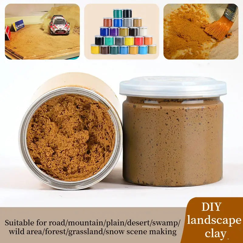 Modeling Clay for Dioramas & Terrain Building
