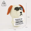 Handmade Crochet Emotional Support Cat Ornament