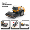 Diecast Engineering Vehicle Set for Kids - 4-Piece Construction Toy Collection