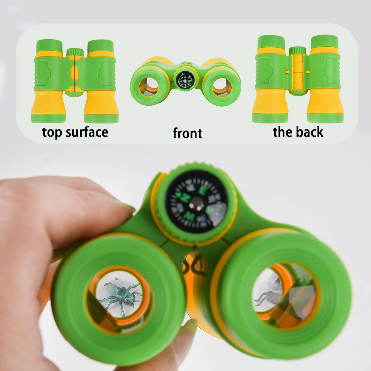 Kids Outdoor Insect Explorer Kit with Observation Jar & Net