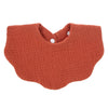 Cotton Baby Bibs with Burp Cloth – Soft Solid Color Bandana Scarf