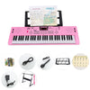 61-Key Portable Electronic Keyboard for Kids with Teaching Features