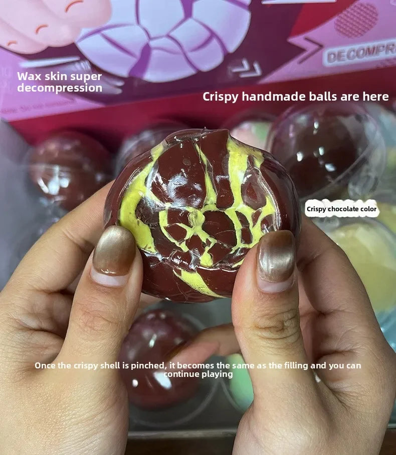 Slow Rebound Squishy Stress Balls – Sensory Fidget Toys for Anxiety Relief